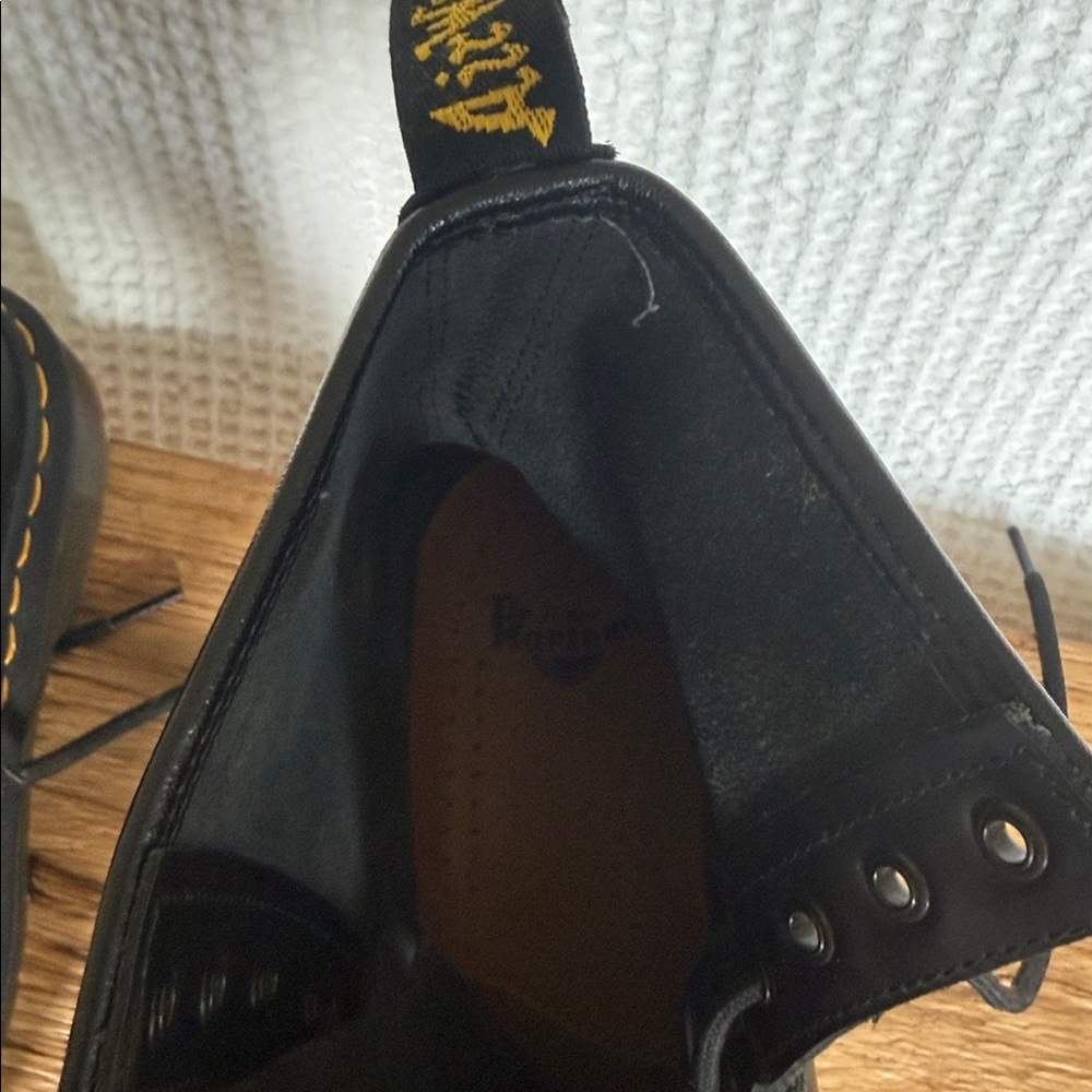 Dr. Martens Black 1460 Boots - Picture 5 of 5